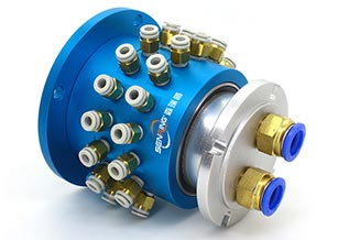 帶航空接頭過孔滑環(huán)